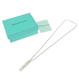 【箱付き】 TIFFANY&Co. ティファニー シルバー 1837 ナロー ネックレス 15.0g 925刻印 373462 ネックレス