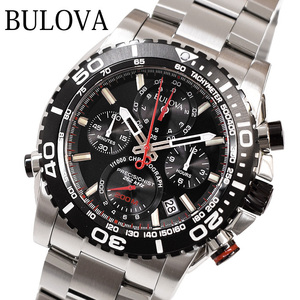 新品 ブローバ BULOVA メンズウォッチ 98B212 腕時計 時計 プレシジョニスト クロノグラフ メンズ 男性 (YA)