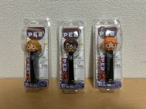 PEZ ペッツ Harry Potter ハリーポッター 全3種 3点セットフィギュア 未開封