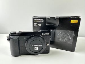 【1/113ES】Panasonic パナソニック LUMIX ルミックス L DMC-GX7MK2L ボディ 通電のみ確認済み