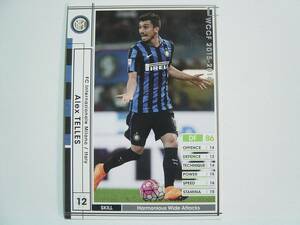 WCCF 2015-2016 EXTRA 白 アレックス・テレス　Alex Nicolao Telles 1992 Brazil　FC Inter Milano 15-16 EX14弾 Extra Card