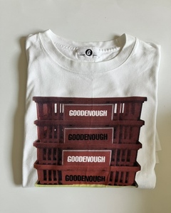 状態良！ goodenough Tシャツ WHITE Mサイズ ホワイト 白 グッドイナフ 藤原ヒロシ