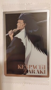 送料84円or185円追跡付き 更木剣八 BLEACH ウエハース2 メタリックプラカード 千年血戦篇 ブリーチ 十一番隊隊長 ざらきけんぱち