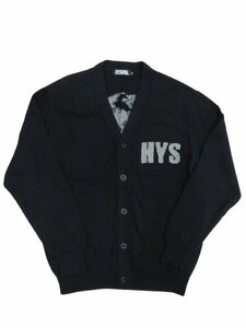 【タグ付/美品】ヒステリックグラマー I LOVE 84 HYS ガール カーディガン サイズM ブラック 02211ND01 HYSTERIC GLAMOUR 展示品[C126U994]