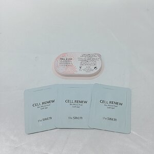 【未開封品/CH】CELL RENEW / ポール＆ジョー エクラタンジェルファンデーションＳ / サンプル コスメ 4点 RS0501/000