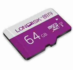 ☆彡 ○mazon購入 マイクロＳＤカード ６４GB Londisk製 Class10 UHS-1 microsd ☆彡 未使用品