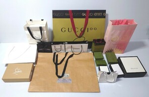 sr1234 090 CHANEL GUCCI など 空箱 紙袋 まとめ売り グッチ シャネル ブランド 現状品 中古