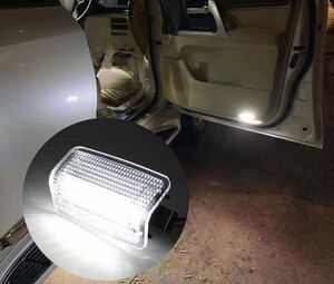 激白光♪ 交換式♪ LED ドア カーテシ ランプ ウェルカムライト レクサス NX 20 系 NX250 NX350 NX350h NX450h Fスポーツ