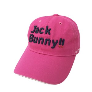 JACK BUNNY ジャックバニー キャップ ピンク系 FR [240101169374] ゴルフウェア