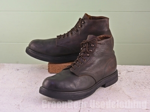 B035 USA製 レッドウィング RED WING ビンテージ ワークブーツ 茶 ブラウン メンズ US13 EU47 31cm