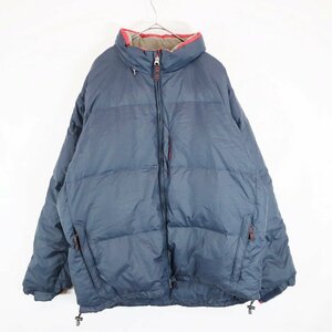 2000年代〜 GAP ギャップ ダウンジャケット 防寒 防風 大きいサイズ 無地 ネイビー (メンズ XXL) 中古 古着 N6353