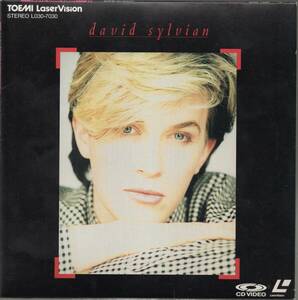 DAVID SYLVIAN（ジャパン） デヴィッド・シルヴィアン／スペシャル・シングル　3曲入り　LD レーザーディスク