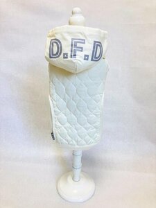 【送料込】designF(D.F.D) ◇ アウター ◇ ドッグウエア 犬服 小型犬【6420535】デザインエフ ＳS オフホワイト / パーカー おでかけ 防寒