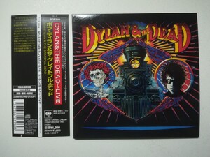 美品【帯付紙ジャケCD】Bob Dylan & The Greatful Dead - Dylan & The Dead 1989年(2009年日本盤) ボブ・ディラン クレイトフル・デッド