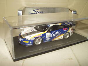 Spark Porsche 997 GT3 Cup #32 Champion Carrera Cup 2007 / スパーク 2007カレラ カップ 優勝車 ポルシェ 997 GT3 カップ