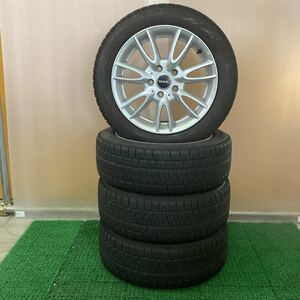 【516】スタッドレス BMWミニ用アルミホイールセット 16×6.5J+54 112-5H 中古品4本