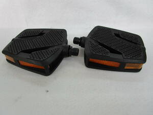 W.24.I.5　TO　☆　フラットペダル　BONTRAGER　CITY PEDAL　ブラック　ペア　USED　☆