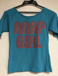 【アナップガール】バックオープン半袖Tシャツ♪~XS~ANAPGIRL