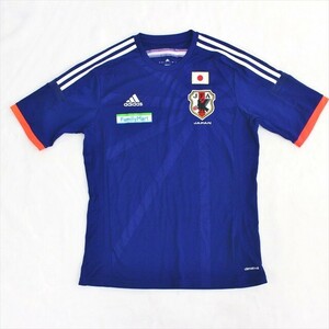 BY5-829◇/adidas/アディダス♪日本代表*JFA*2014-2015年モデル*レアなファミマ支給*ユニフォーム*O※一番安価な送料はゆうパケット250円♪