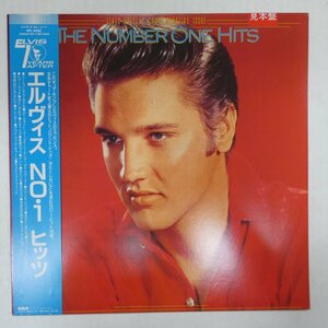47063272;【帯付/美盤/プロモ白ラベル】Elvis Presley エルヴィス・プレスリー / The Numer One Hits