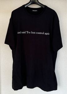 アンダーカバー UNDERCOVER ビッグシルエットTシャツ 中古 Joy Division ジョイディヴィジョン