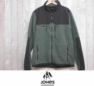 【新品:SALE】24 JONES BASE CAMP RECYCLED FLEECE JACKET - M - DAWN BLUE 正規品 スノーボード ミドルレイヤー アパレル パーカー