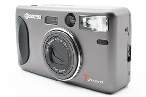 【超美品】Kyocera T Zoom　京セラ　コンパクト　フィルムカメラ ＃A0209T240609