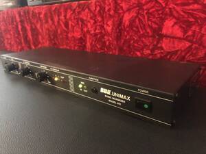 BBE　UNIMAX　SONIC MAXIMIZER MODEL 401　ボーカルマイク用　エンハンサー　完動品　ワンオーナー