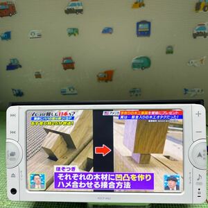 ★保証付動作★トヨタ純正SDメモリーナビ　NSCP-W62 ★CD/ワンセグ/SDカード/Bluetooth//