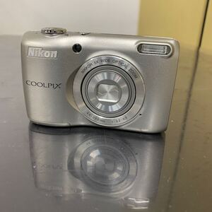 120634. COOLPIX L26. Nikon コンパクトデジタルカメラ.簡易動作確認済み.本体のみ.ジャンク