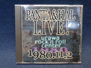 【CD】◆「PANTA&HAL LIVE! 1980.11.2」◆帯付き/CARA-3018/2006年/ウラワ・ロックンロール・センター秘蔵音源復刻シリーズ/パンタ◆