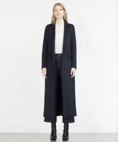 レア　ZARA WOMAN STUDIO ウールコート ロングコート　チェスター