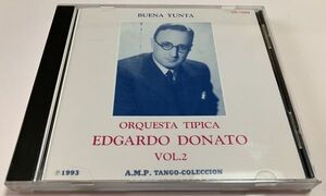 CD タンゴ Edgardo Donato Vol.2 エドガルド・ドナート楽団 第2集 アルゼンチン・タンゴ 大岩祥浩 A.M.P TANGO COLECCION AMP CD-1099