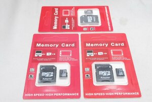 ★新品未使用品★Micro SDカード マイクロ SDカード 32GB×3枚★