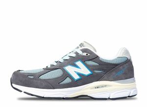 KITH New Balance 990V3 "Steel Blue" 29cm M990KS3