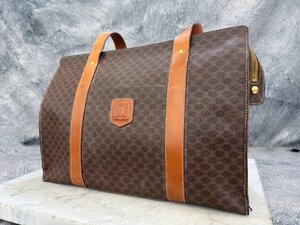 □t465　中古★CELINE　セリーヌ　 マカダム　 トートバッグ