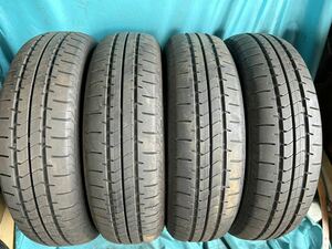 ④2022年製155/65R13 中古タイヤ4本セット　 ブリヂストン NEWNO ニューノ