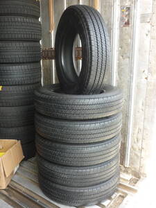 ブリヂストン　V-STEEL　R1B　265　　205/80R17.5　　120/118L　LT　　　中古6本