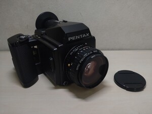 PENTAX 645 ペンタックス 中判カメラ ボディ SMC PENTAX-A 645 1:2.8 75mm レンズ セット 