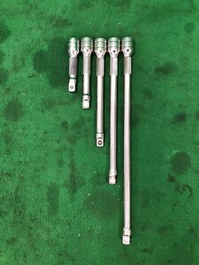 【中古品】snap-on 3/8(9.5sq) エクステンションバー ５本セット　/　ITOG7TYI77MA　SC