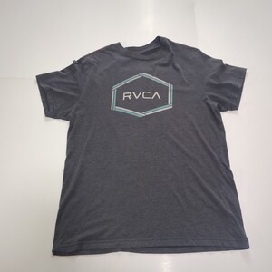 ☆ RVCA ルーカ 半袖Tシャツ　XLサイズ　メンズ　サーフィン　サーファー　スノーボード　スケボー　 トップス　グレー　灰色　筋トレ　