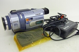 O1289-S3-16123 SONY ソニー DCR-TRV240K ビデオカメラ 現状品②