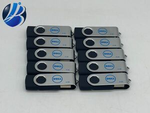 【ジャンク/10個まとめ】☆DELL USBメモリ☆メモリ8GB/動作未確認/データ処理済み/正規品/中古/#Z3395