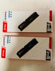 KINGSTON RAM DDR5 16GB 6000MHz x 2つ