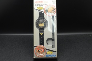 未使用 動作未確認 CASIO CHRONO 1000 SPEED TIMER Ref:STR-1000 カシオ クロノ スピードタイマー デジタル Remort Switch 腕時計■26798