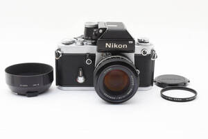 【美品・動作確認済み】Nikon late F2 Photomic Silver DP-1 Film Camera Ai 50mm f1.4 ニコン F2 フォトミック フィルムカメラ レンズ #1