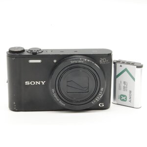 【並品】SONY(ソニー) デジタルカメラ Cyber-shot WX350 光学20倍 ブラック DSC-WX350-B