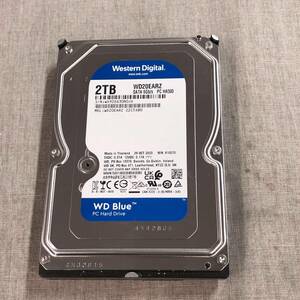 Western Digital ウエスタンデジタル WD Blue 内蔵 HDD ハードディスク 2TB 3.5インチ SATA 5400rpm WD20EARZ
