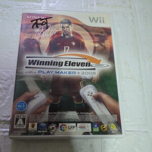 空箱として販売。ディスクはオマケ。取引説明書なし。Wii】 Winning Eleven PLAY MAKER 2008