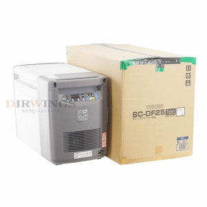 [JB] 保証なし2020年製 SC-DF25WL FPSC TWINBIRD DEEP FREEZER 容量25L 車でも使える小型冷凍庫冷蔵庫[06141-0138]